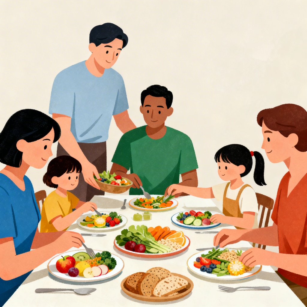 Jak wprowadzić zdrowe nawyki żywieniowe w rodzinie